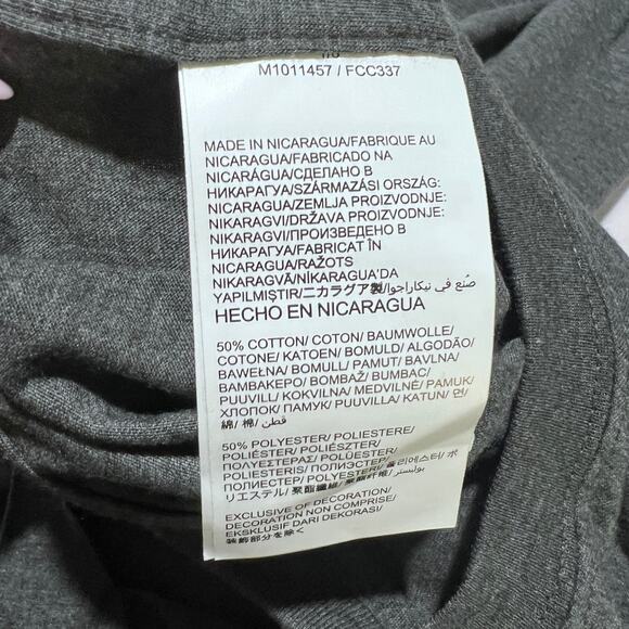 Detroit Red Wings Long Sleeve Shirt Mens Medium Gray NWOT NHL Hockey Tee - Picture 6 of 8